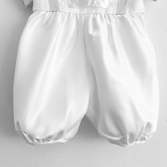 NWT Darling Boys Christening One-Piece Romper Suit Special Occasion Wear 18-24M - Picture 8 of 12